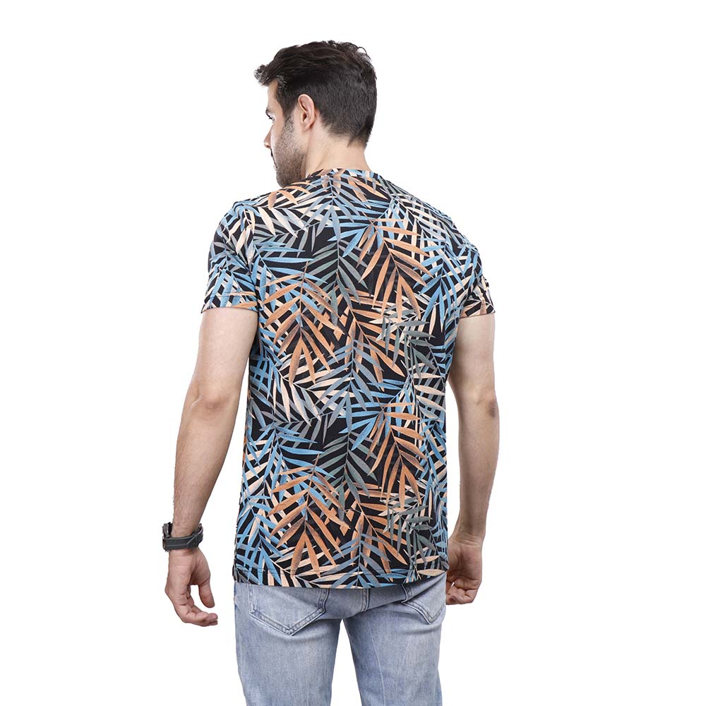 كوب - تيشيرت كاجوال للرجال، أسود، 2XL1000379