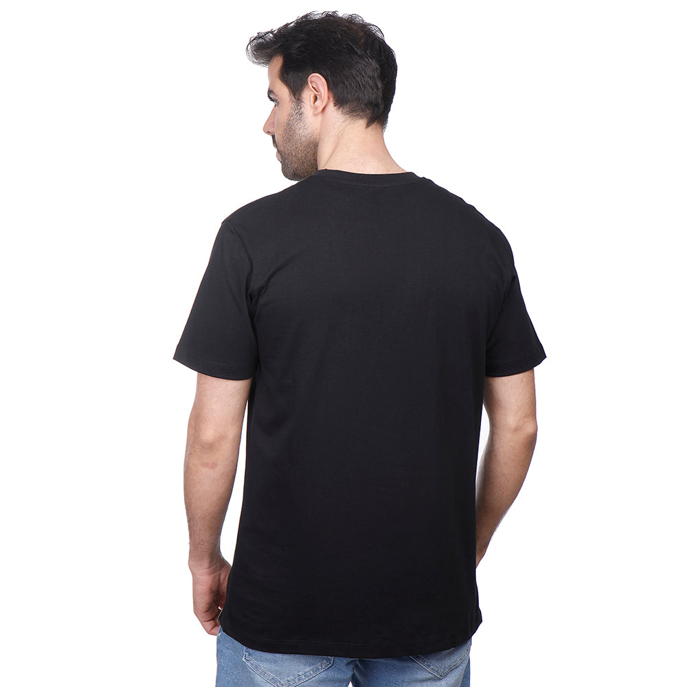 Coup Men Plain T-Shirt With Round Neck And Short Sleeves
