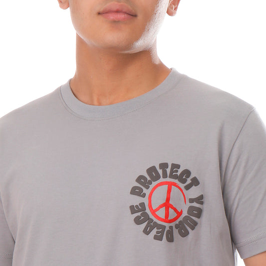 Coup Men Printed Single Jersey T-Shirt