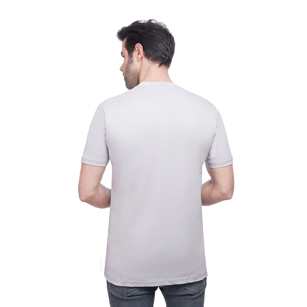 Coup Men Printed Single Jersey T-Shirt 1000748 S - Gray