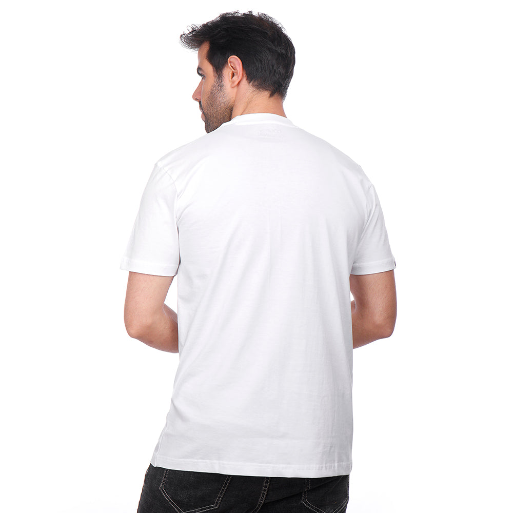 Coup Men Dollar Print T-Shirt With Short Sleeves