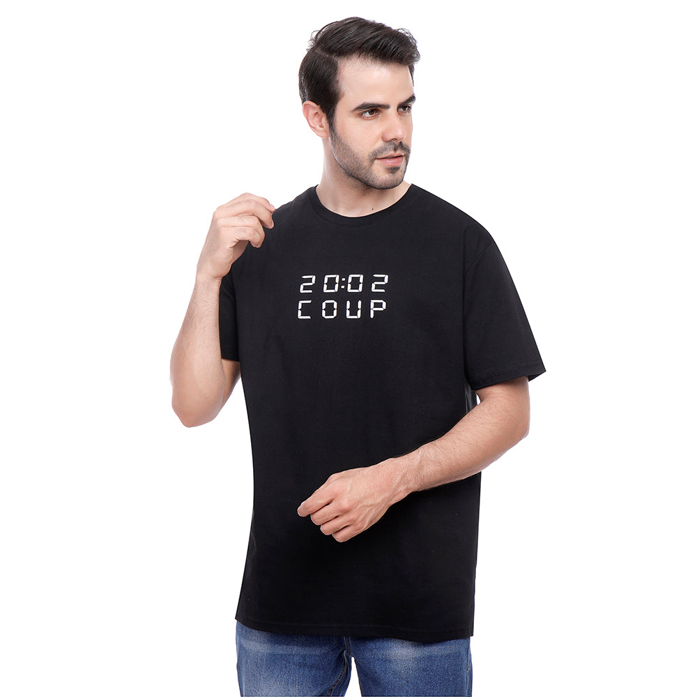 Coup Men Casual Single Jersey T-Shirt 1000826 3Xs - Indigo