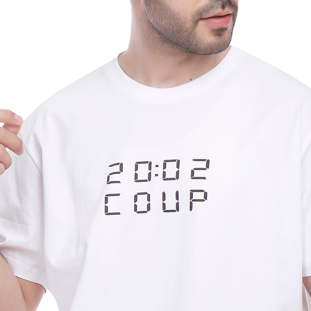 Coup Men Casual Single Jersey T-Shirt 1000826 3Xs - Indigo