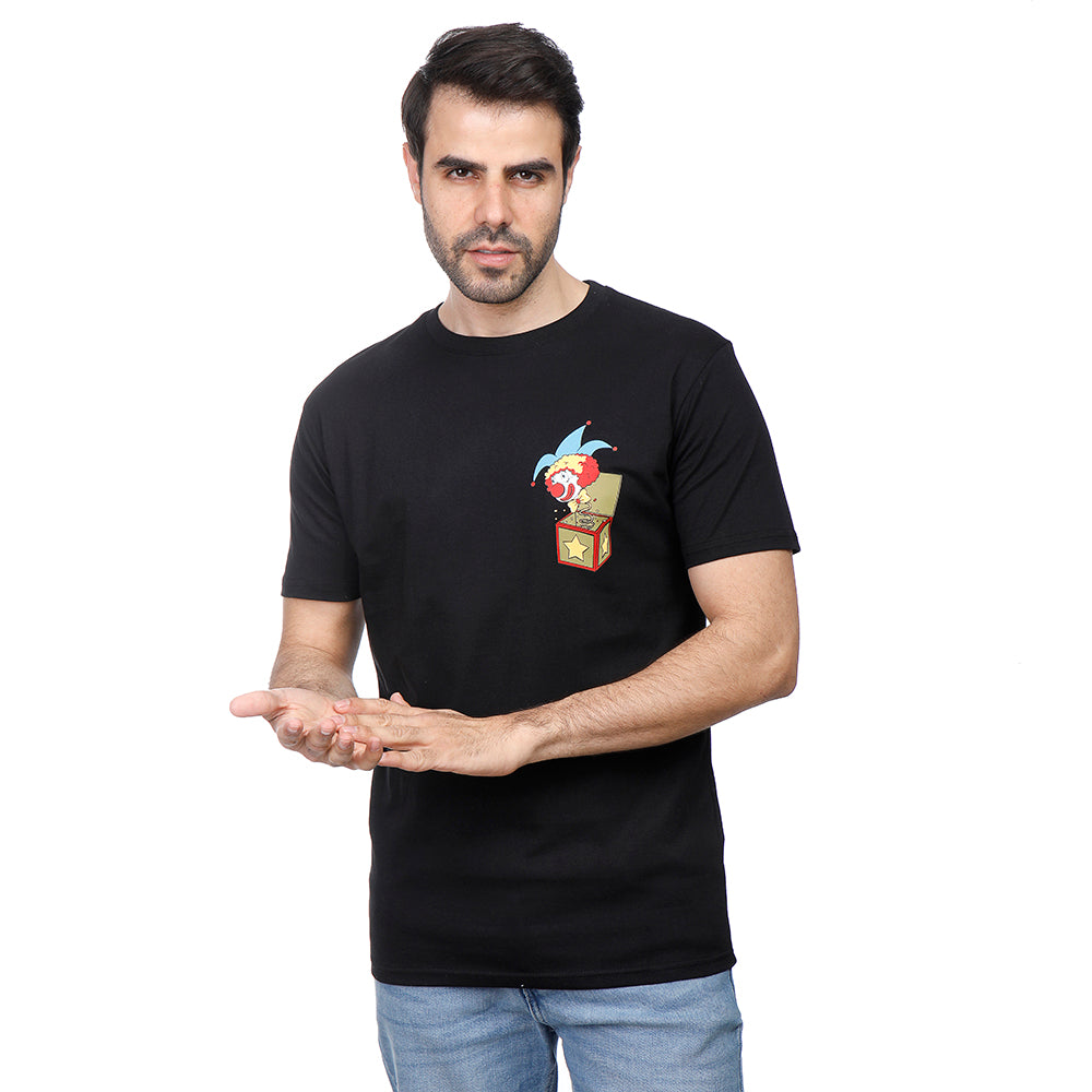 Coup Men Printed Single Jersey T-Shirt 1000836 3Xs - Mustard