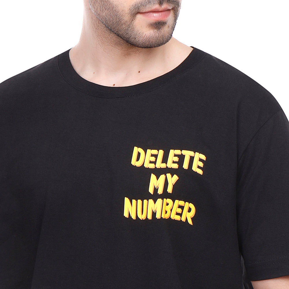 Coup Men Printed Single Jersey 1000872 S - Black