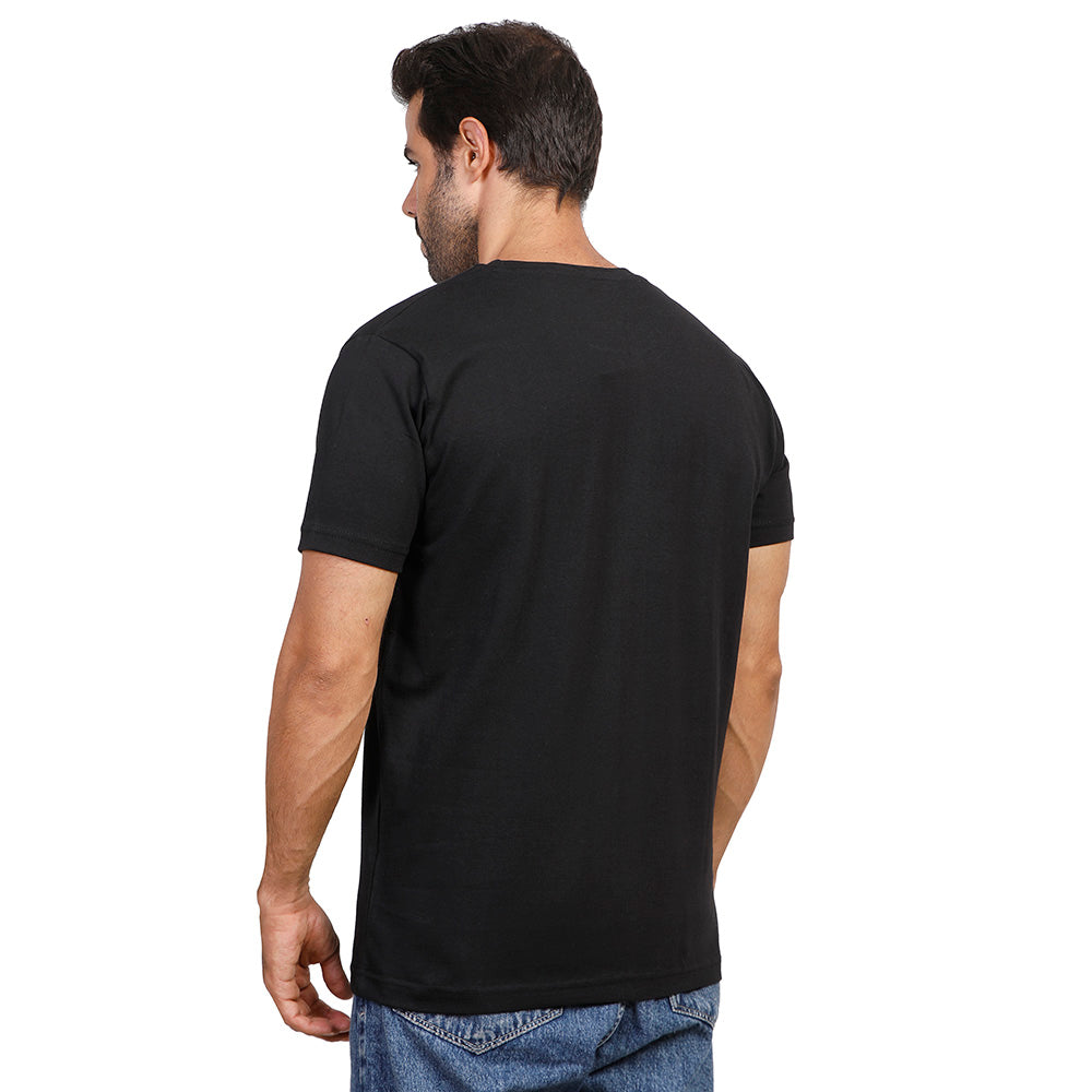 Coup Men Printed Single Jersey 24/1 1001006 S - Black