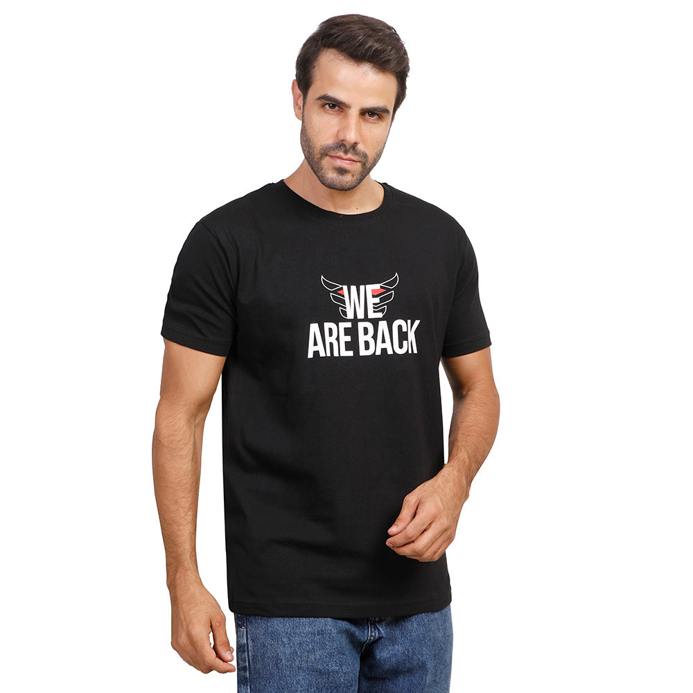 Coup Men Printed Single Jersey 24/1 1001006 S - Black