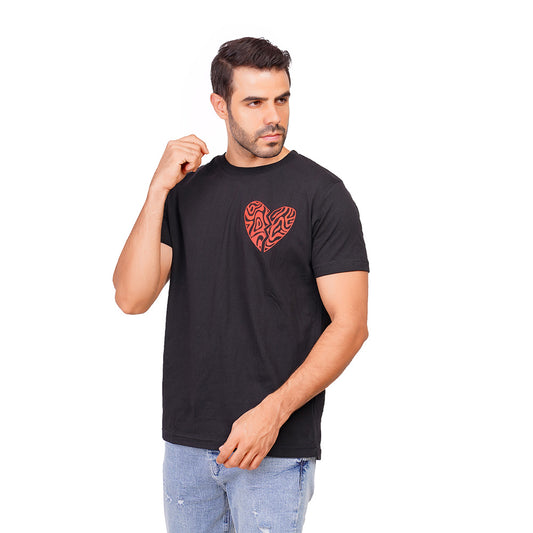 Coup Men Printed Single Jersey T-Shirt