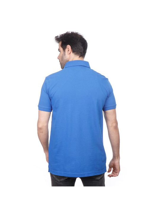 Coup Men Solid Polo-Shirt With Short Sleeves