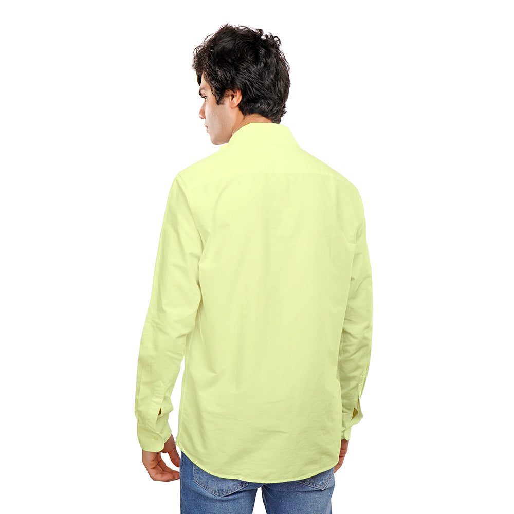 كوب - قميص كاجوال للرجال، أصفر، XL1200246