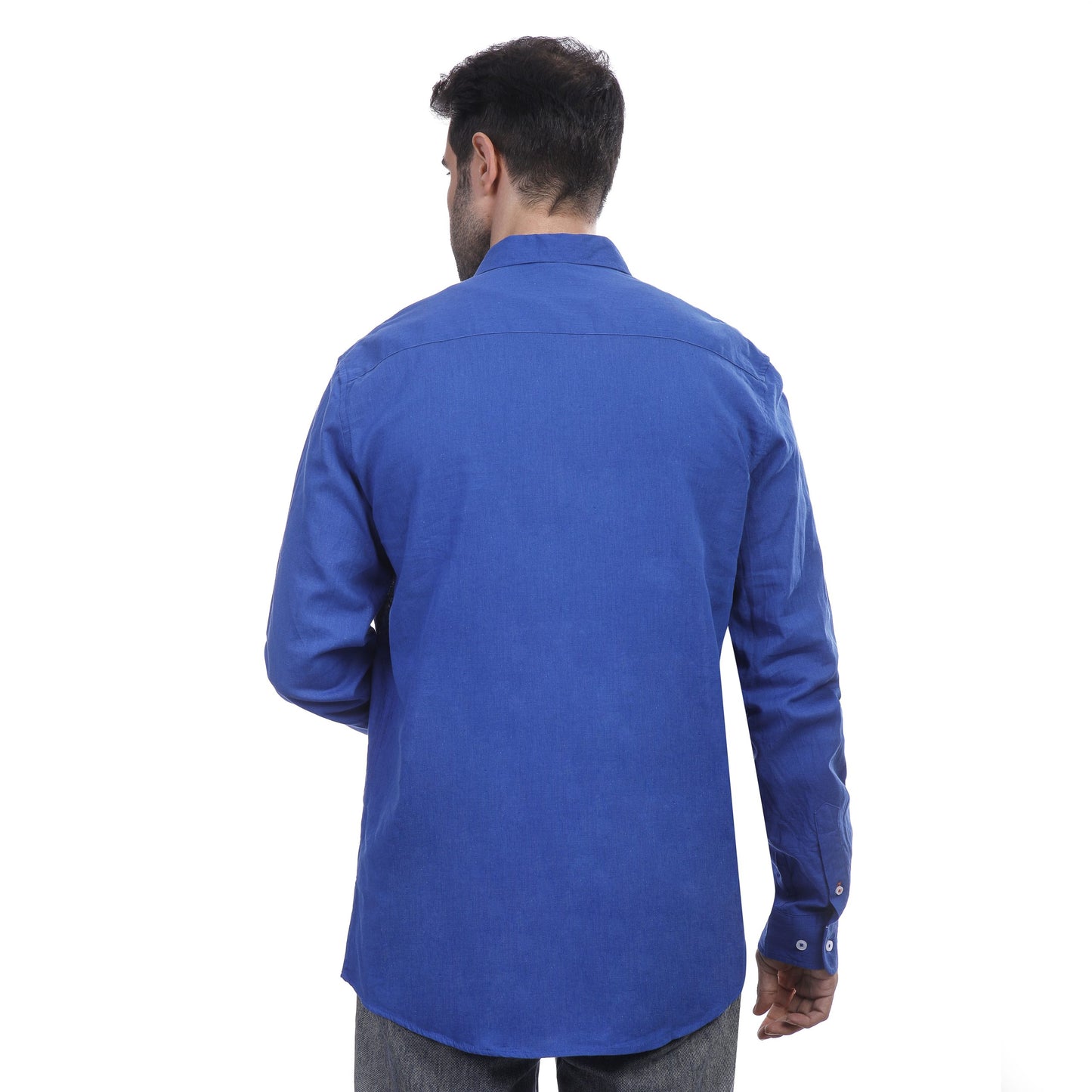 Coup Men Linen Shirt With Long Sleeves