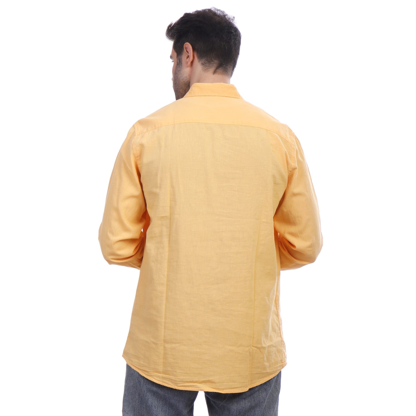 Coup Men Linen Shirt With Long Sleeves