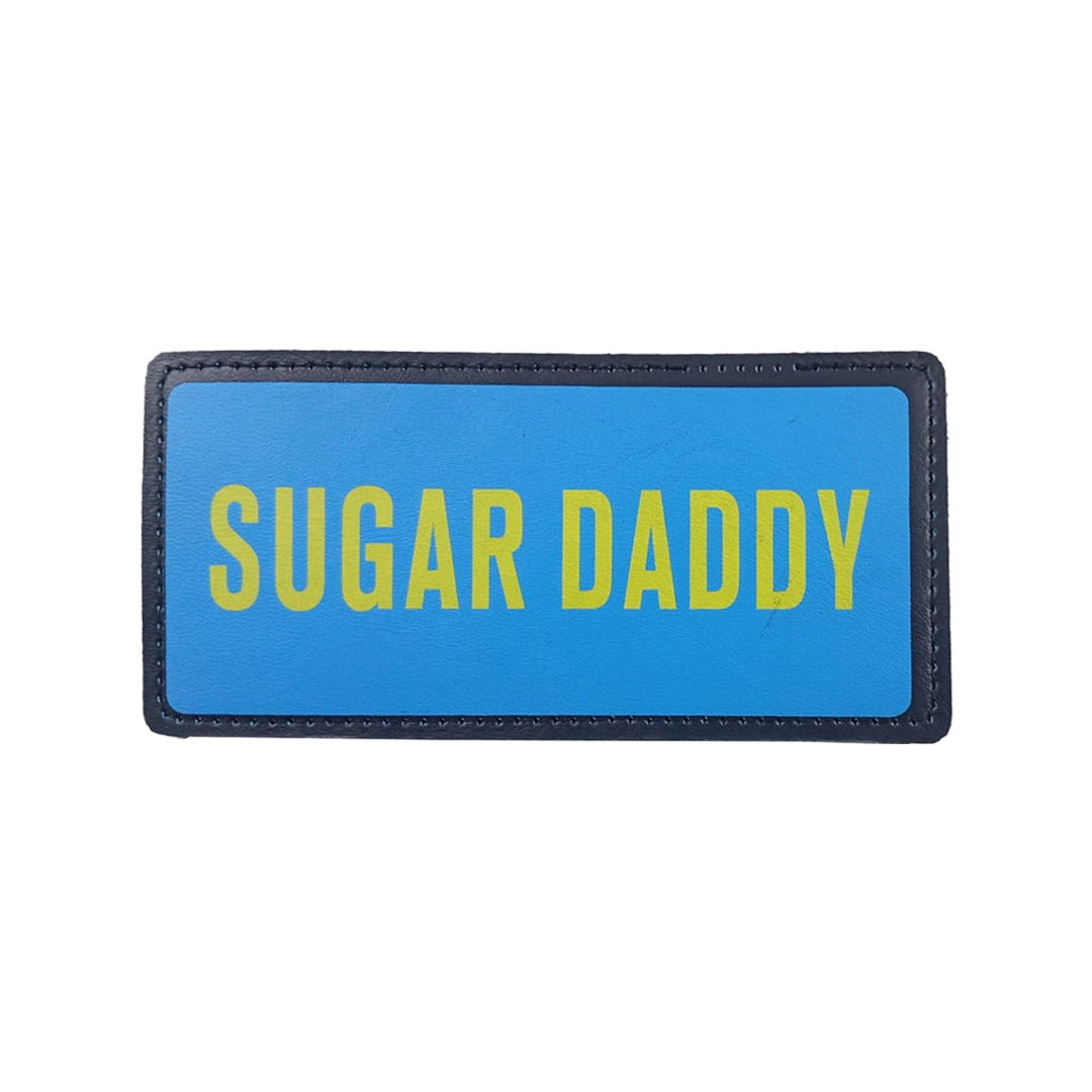 SUGAR DADDY لزقة سكوتش قابلة للإزالة – أزرق
