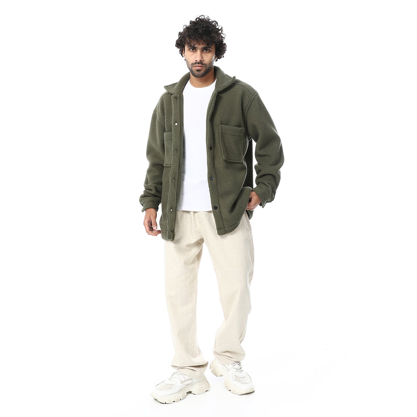 Coup بنطلون جاكار كاجوال