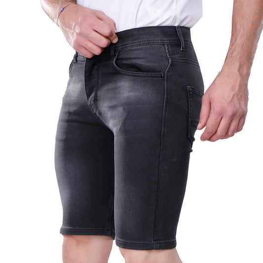 كوب - شورت كاجوال للرجال، أسود، 341500046