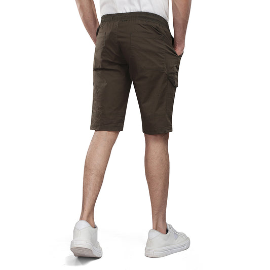 كوب - شورت كاجوال للرجال، زيتوني، 341500086