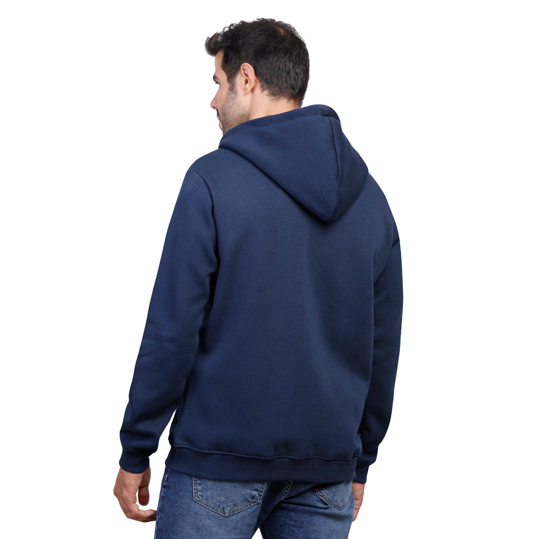 Coup Men Plain Sweat-Shirt With Zipper Closure