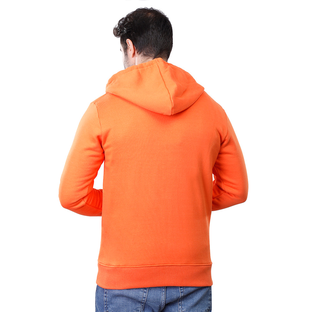 Coup Men Plain Sweat-Shirt With Zipper Closure