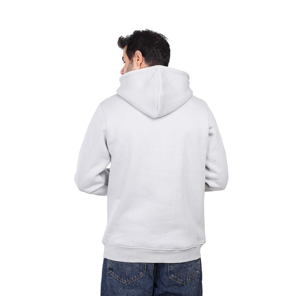Coup Men Plain Hooded Sweat-Shirt With Long Sleeves