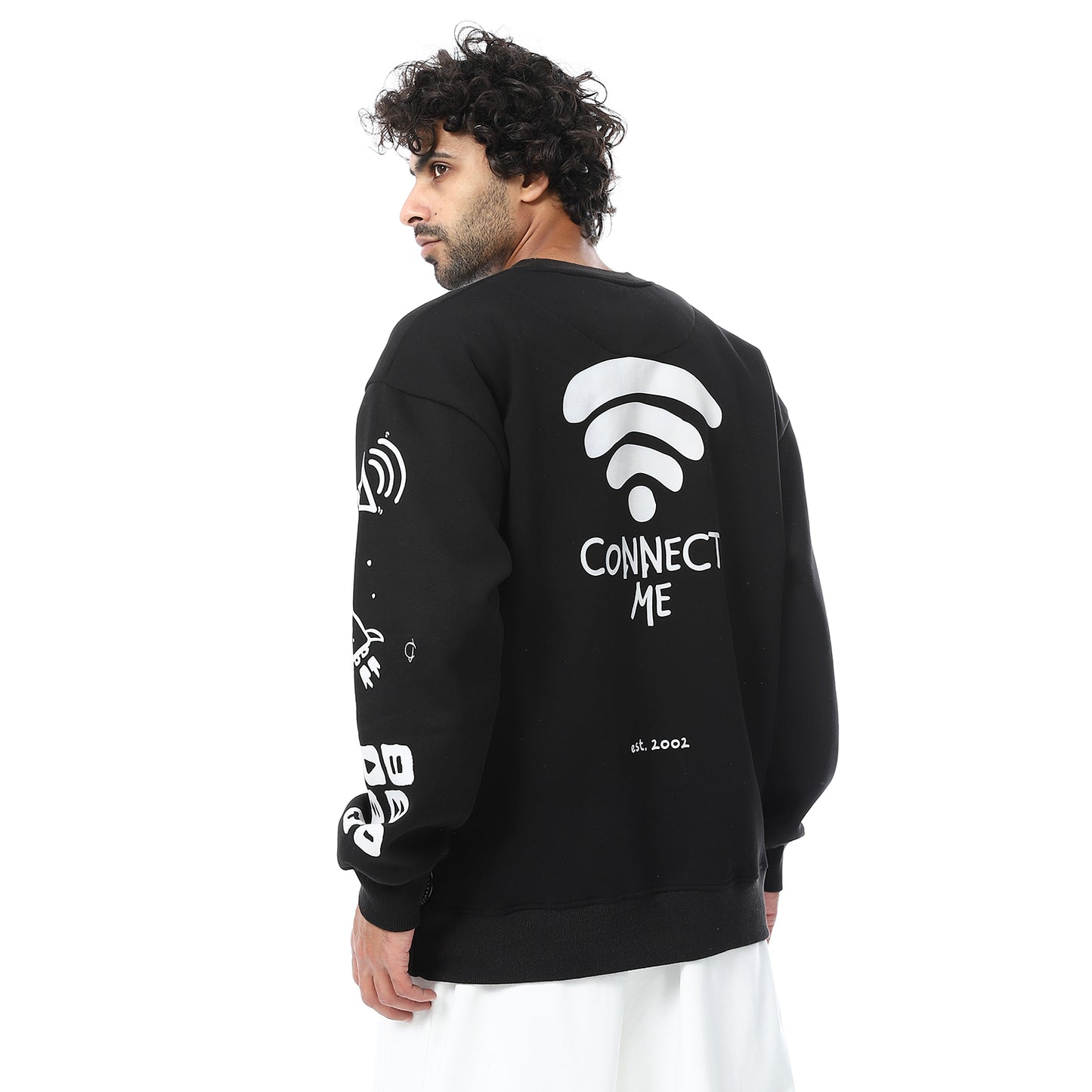 Coup Men Crew Neck Original Print Sweat-Shirt