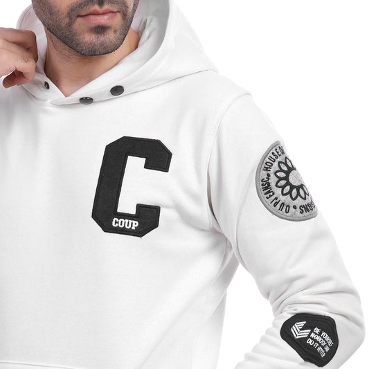 Coup Men Frontback Printed Crew Neck Sweat-Shirt