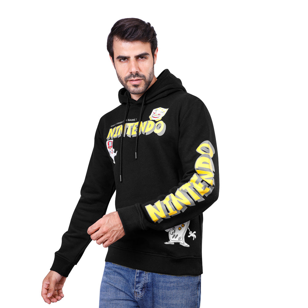 Coup Men Nintendo Print Hooded Sweat-Shirt