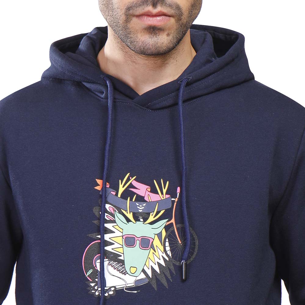 Coup Men Casual Sweat-Shirt With Long Sleeves