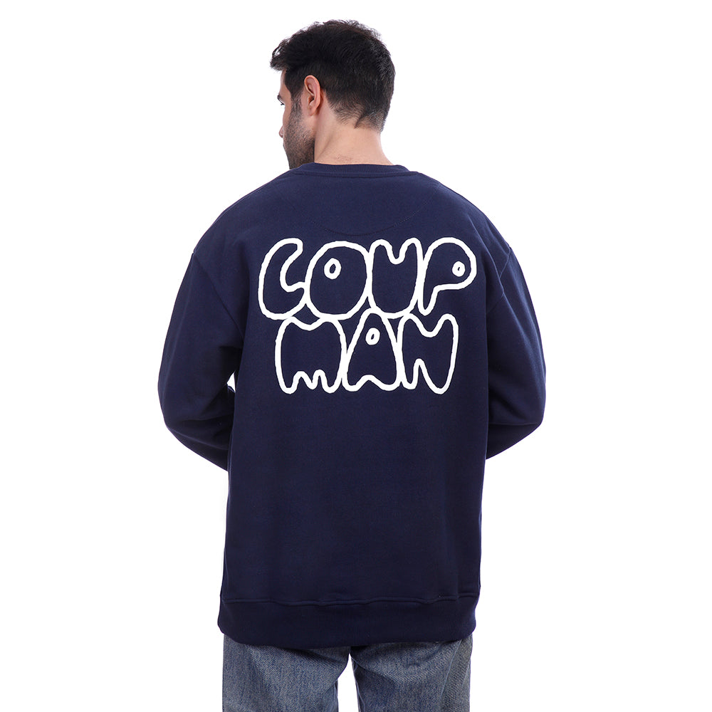 Coup Men Casual Sweat-Shirt With Long Sleeves