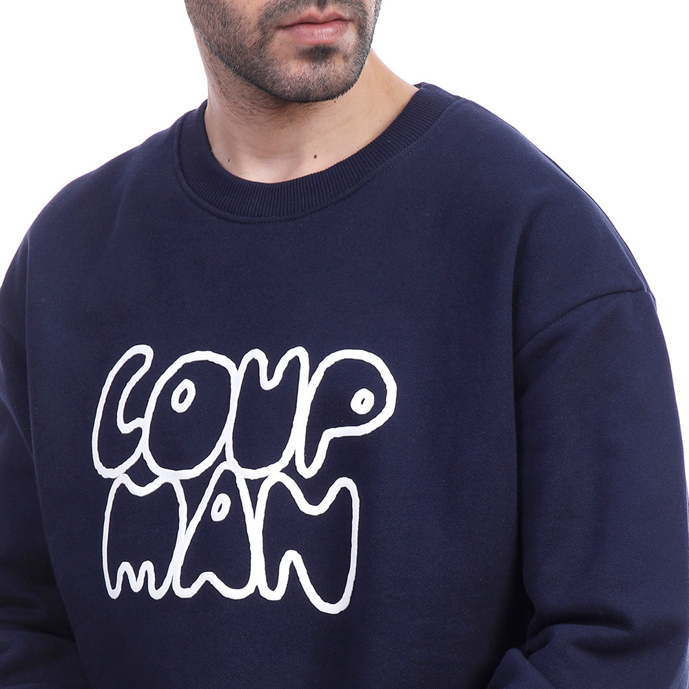 Coup Men Casual Sweat-Shirt With Long Sleeves