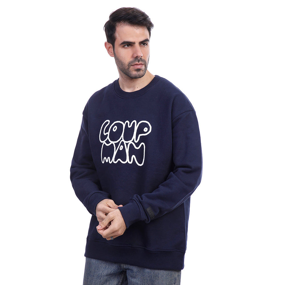 Coup Men Casual Sweat-Shirt With Long Sleeves