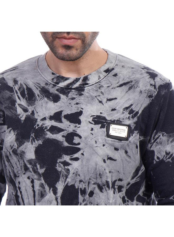 Coup Men Casual Sweatshirt With Long Sleeves 1600306 2XL - Navy