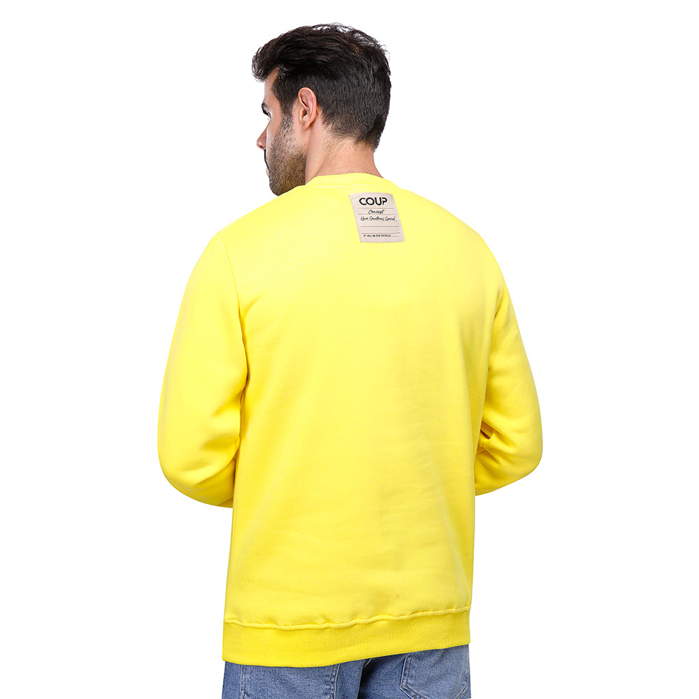 Coup Men Casual Sweat-Shirt With Long Sleeves