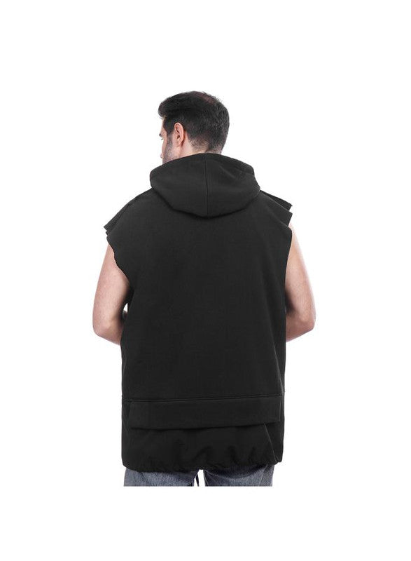 Coup Men Casual Sweatshirt With Long Sleeves 1600321 L - Black