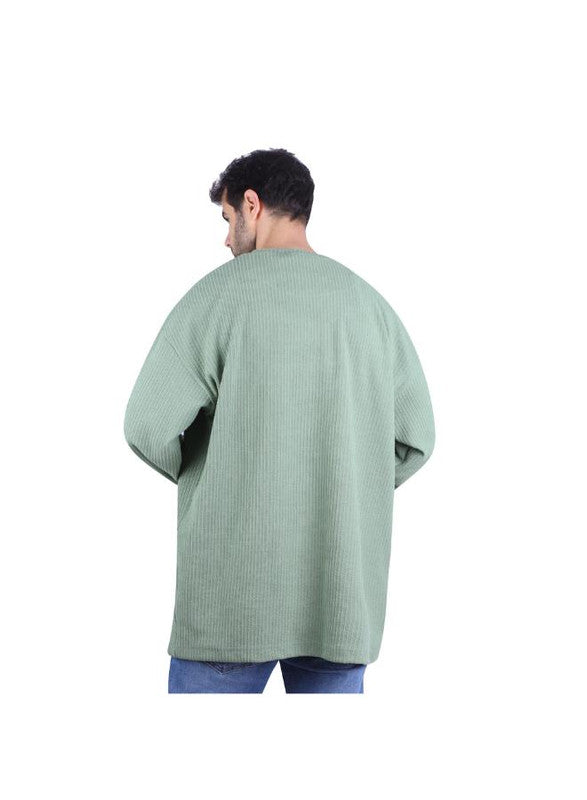 Coup Men Fashionable Sweatshirt With Long Sleeves 1600365 M - Skyblue