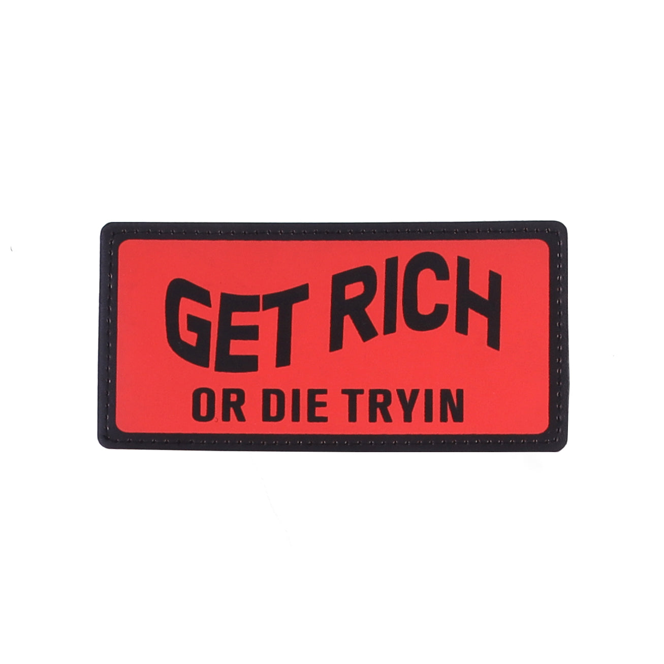 GET RICH OR DIE TRYIN’ لزقة سكوتش قابلة للإزالة – ألوان متعددة