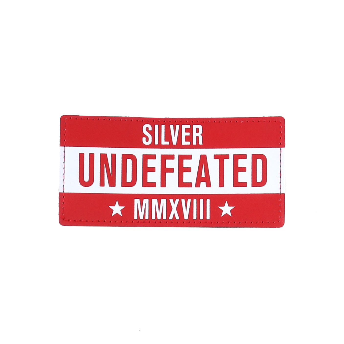 SILVER UNDEFEATED MMXXIII لزقة سكوتش قابلة للإزالة – ألوان متعددة