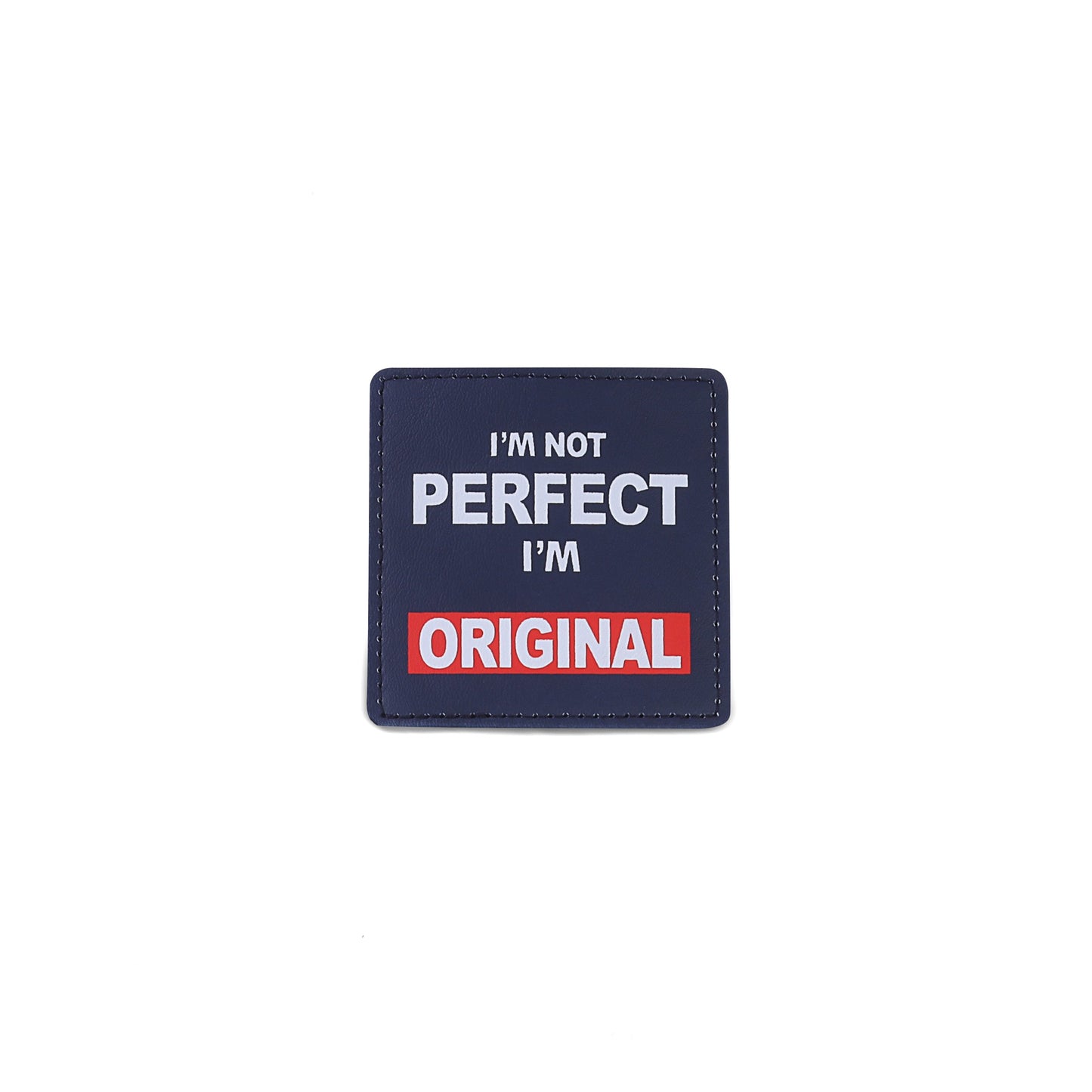 I’M NOT PERFECT I’M ORIGINAL لزقة سكوتش قابلة للإزالة – ألوان متعددة