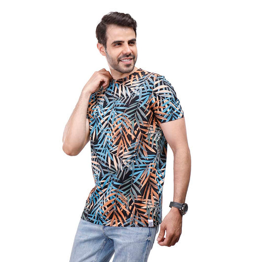 كوب - تيشيرت كاجوال للرجال، أسود، 2XL1000379