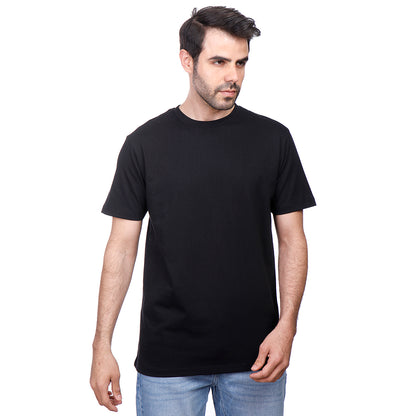 Coup Men Plain T-Shirt With Round Neck And Short Sleeves