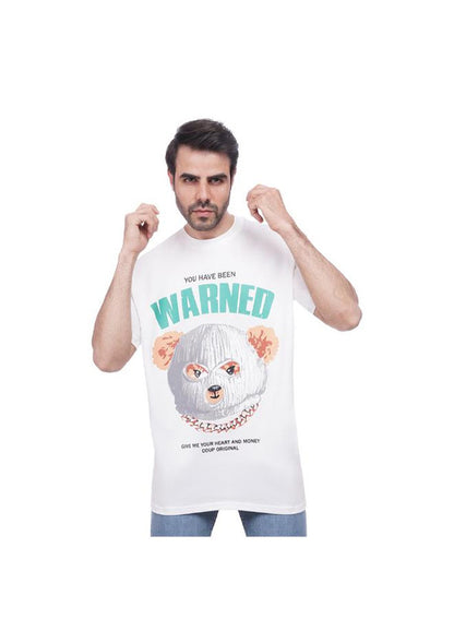 Coup تيشيرت مطبوع بقصّة واسعة