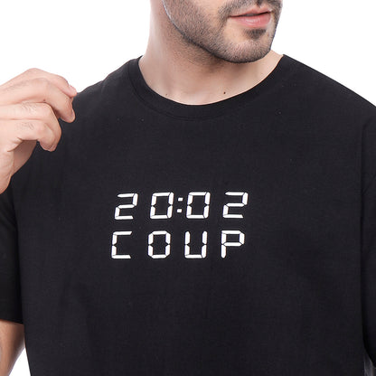 Coup Men Casual Single Jersey T-Shirt 1000826 3Xs - Indigo