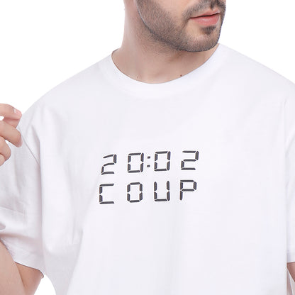 Coup Men Casual Single Jersey T-Shirt 1000826 3Xs - Indigo