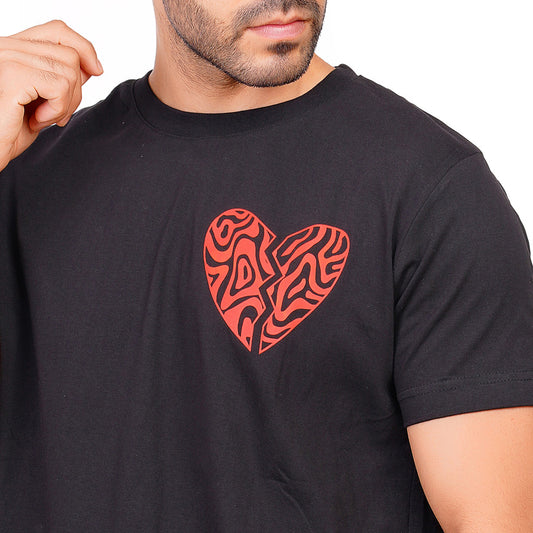 Coup Printed Single Jersey T-Shirt
