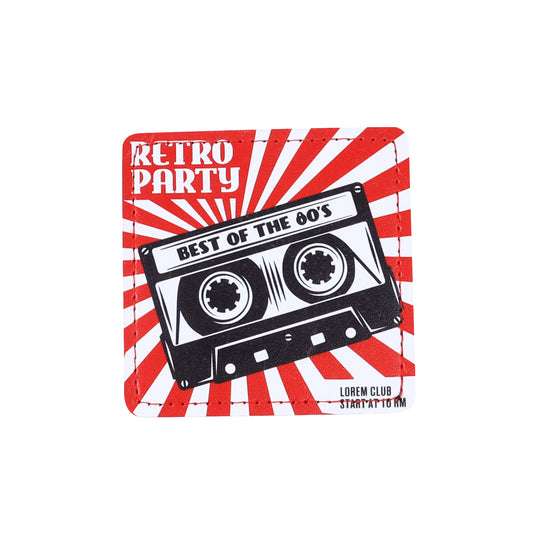 RETRO PARTY لزقة سكوتش قابلة للإزالة – ألوان متعددة