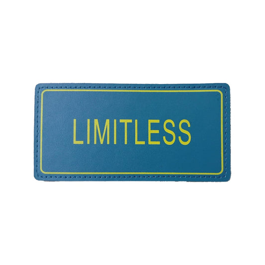LIMITLESS لزقة سكوتش قابلة للإزالة – أزرق