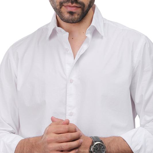 كوب - قميص كاجوال للرجال، أبيض، 2XL1200262