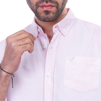 Coup Men Solid Shirt With Long Sleeves And Pocket Detail