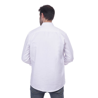 Coup Men Solid Shirt With Long Sleeves And Pocket Detail