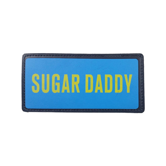 SUGAR DADDY لزقة سكوتش قابلة للإزالة – أزرق