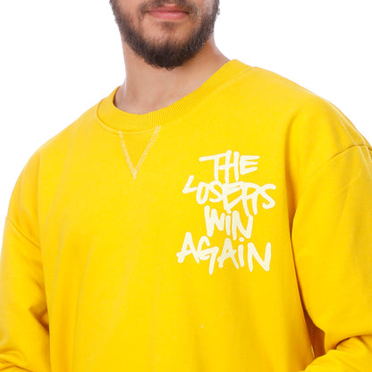 Coup Men Casual Sweat-Shirt With Long Sleeves